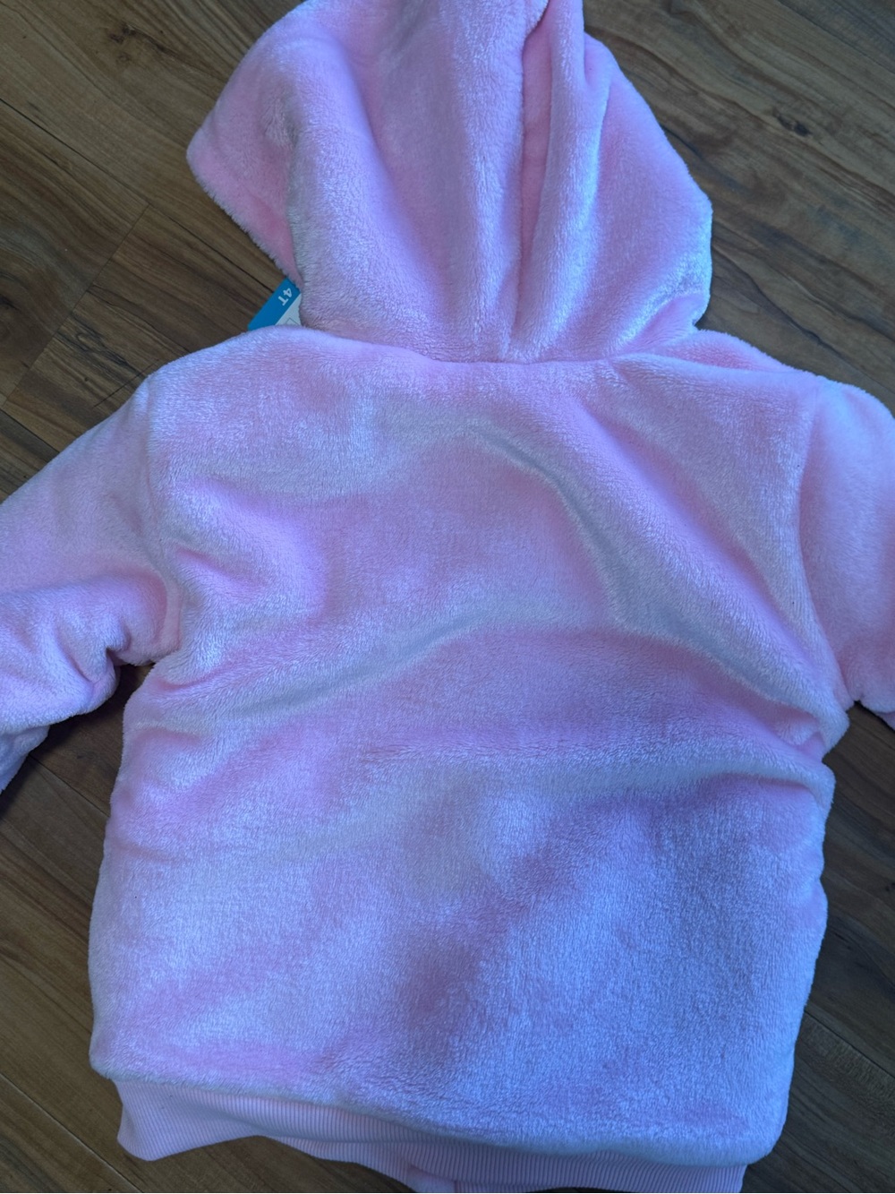 Disney Pink Hooded Minnie Puffer Jacket with Silver Accents - Picture 5 of 7